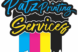 design a professional logo optimized for printing and branding