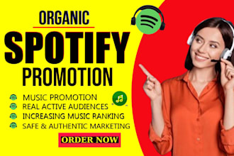 do spotify music promotion, spotify track, album promotion