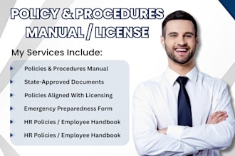 set up home care, group home, mental health policy and procedure for licensing