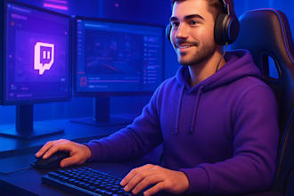 do gaming promotion for your twitch channel to gain followers viewers to partner