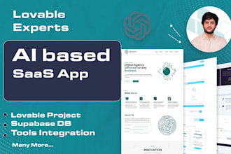 develop lovable ai web apps, saas mvp