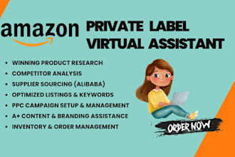 help you with amazon product research and management
