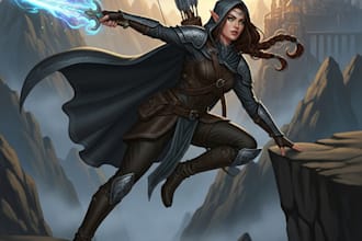 amazing dnd fantasy character art
