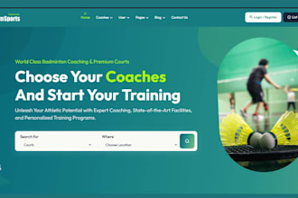 build wordpress football coach website sport academy team training website