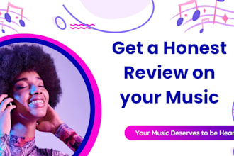listen to your music and give you a honest feedback