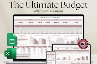 budget spreadsheet custom budget planner income expense tracker debt trackers
