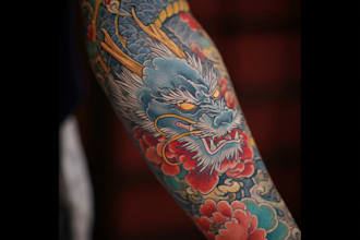 draw amazing japanese oriental tattoo