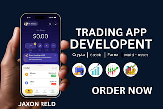 build trading app, stock trading app, crypto trading app, forex trading app