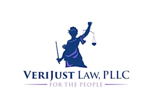 design a professional and modern legal logo for your law