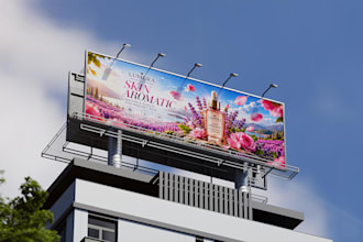 design professional custom signage, posters and banner graphics for your brand
