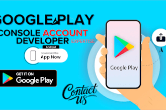 develop, create verify google play console developer account