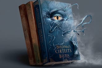 design book cover, thriller book cover design and ebook cover illustration