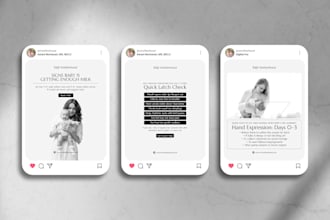 be your instagram social media manager on a monthly basis