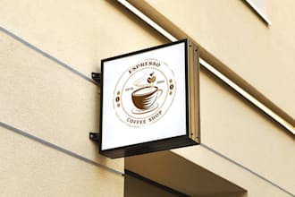 design premium restaurant, food, kitchen and coffee shop logo