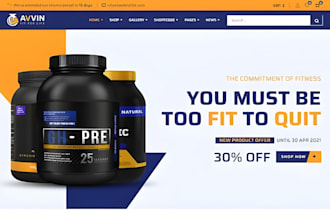 build private label supplement shopify store supplement website supplement store