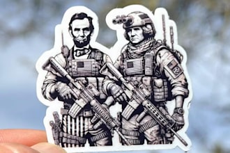 design, skull, tactical military, army, badge logo for you
