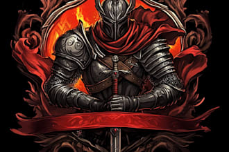 design medieval, fantasy,  gaming logo
