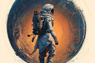 draw sci fi illustration and sci fi art