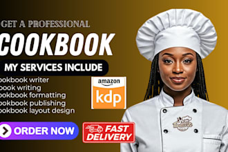 cookbook writer, design recipe book, cookbook recipe blog ebook writer amazon