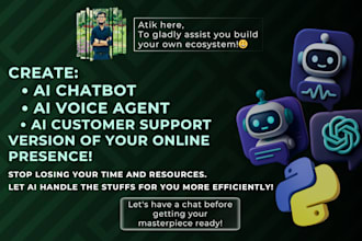 create smart ai chat and voice bots for your business