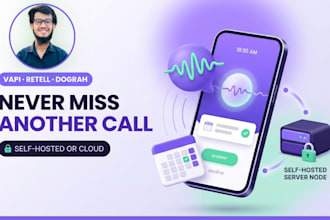 build ai voice agent for calls and appointment bookings