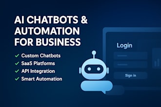 develop ai software, ai chatbot, ai website, ai web application, web developer