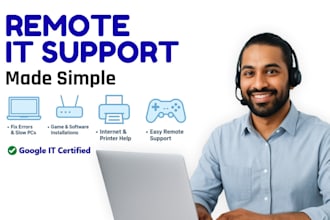 be your personal IT support for any computer problems