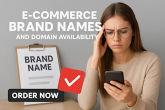 be your e commerce naming strategist for shopify amazon trademark and patent