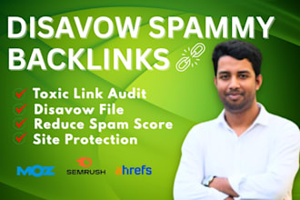 disavow spammy backlinks and clean harmful links to protect SEO