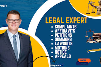 be your lawyer for legal agreements, contract, nda