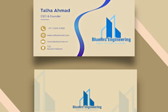 design modern and professional business cards