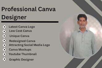 design the attracting ,unique and low cost canva logo