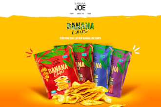design professional premium custom food or snack packaging