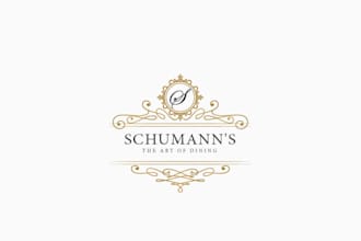 create high end minimalist luxury restaurant logo for your brand