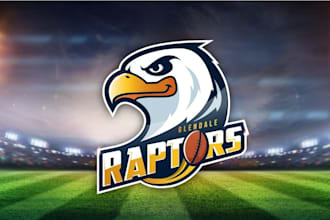 design a premium mascot logo for your rugby or sports team