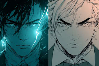 make digital anime and manga portraits