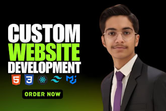 build, rebuild, frontend, modify website development