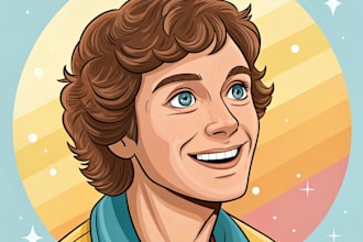 do a cartoon portrait of you, perfect gift