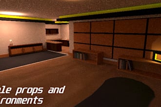 make low or medium poly models for your project