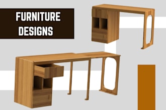 design  products with  digital design and 3d modeling
