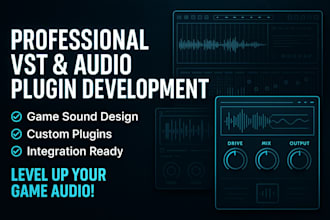 custom vst plugins and audio solutions for game audio design and integration