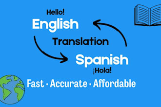 translate english to spanish