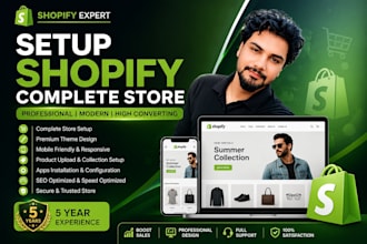 set up shopify store