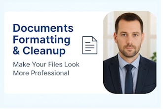proofread, format and edit your resumes and documents