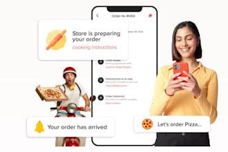 develop food delivery app, restaurant app, food delivery website