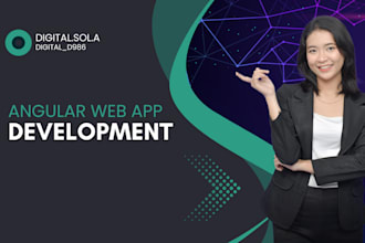 build a dynamic angular web app with responsive design