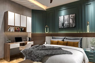 design and render a realistic 3d interior for your space