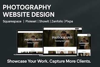 do wedding website design squarespace photography website
