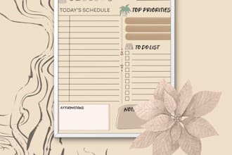 create personalized digital planners and  for productivity