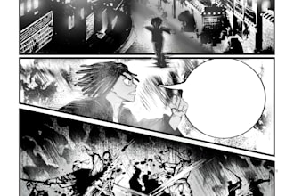 draw your manga or comic pages for your story
